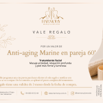 Vale regalo en pareja Anti edad Marine   - 60 min